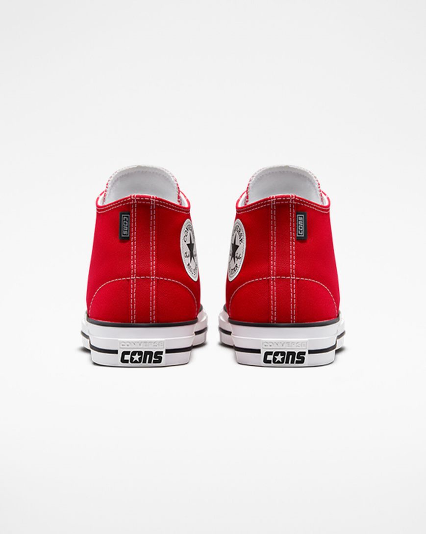 Men's Converse CONS Chuck Taylor All Star Pro Skate Shoes Red / White / Black | AU 013C4M